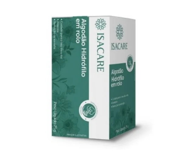 Algodao Hidrofilo 25gr - Isacare