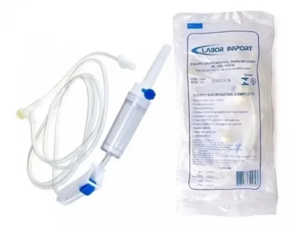Equipo Macrogotas Completo Para InfusÃO - Labor Import