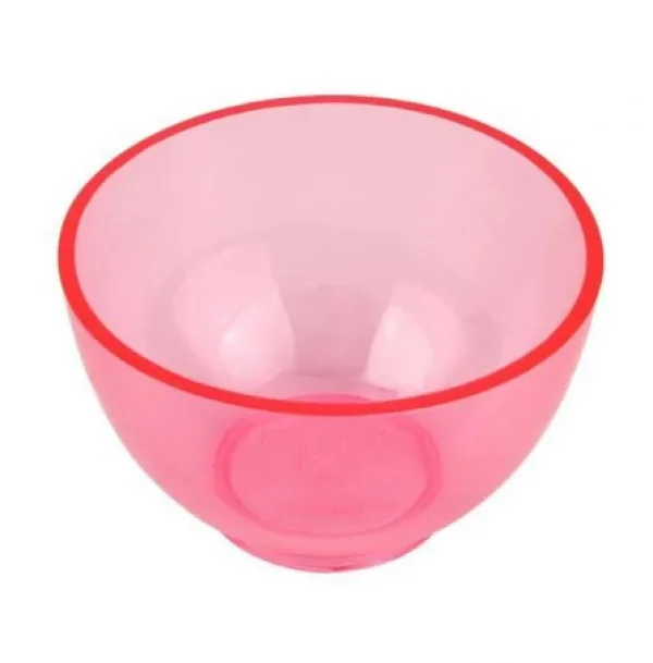 Tigela FlexÍVel 350ml Rosa Transparente - Ogp