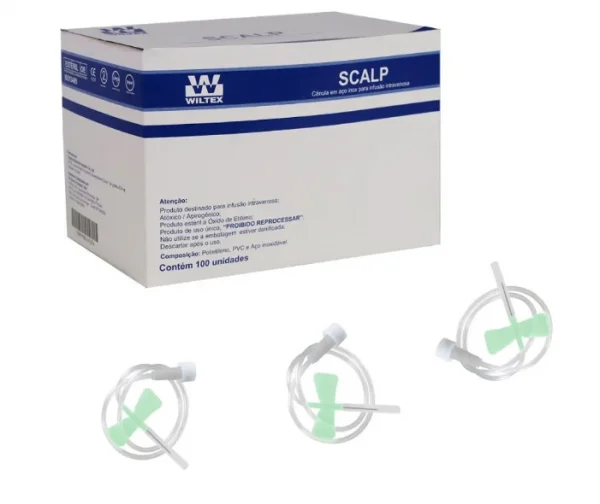 Scalp DescartÁVel 21g C/100 Unidade - Wiltex