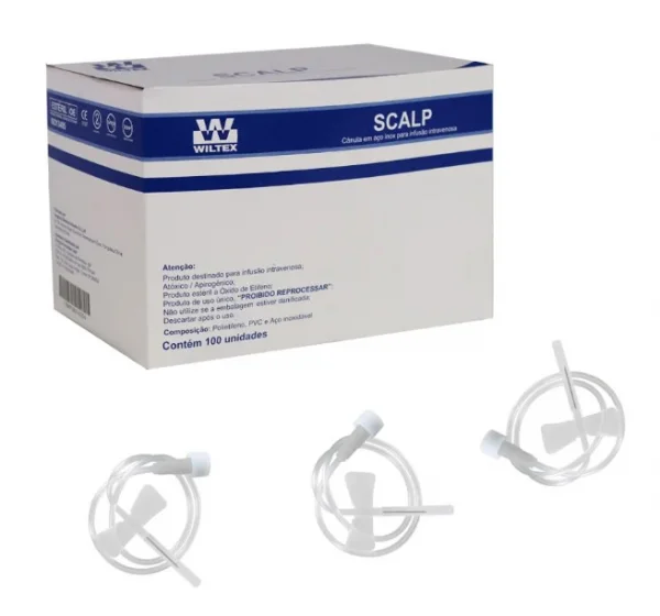 Scalp DescartÁVel 27g C/100 Unidade - Wiltex