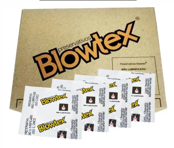 Preservativo NÃO Lubrificado Com 144 Unidades - Blowtex