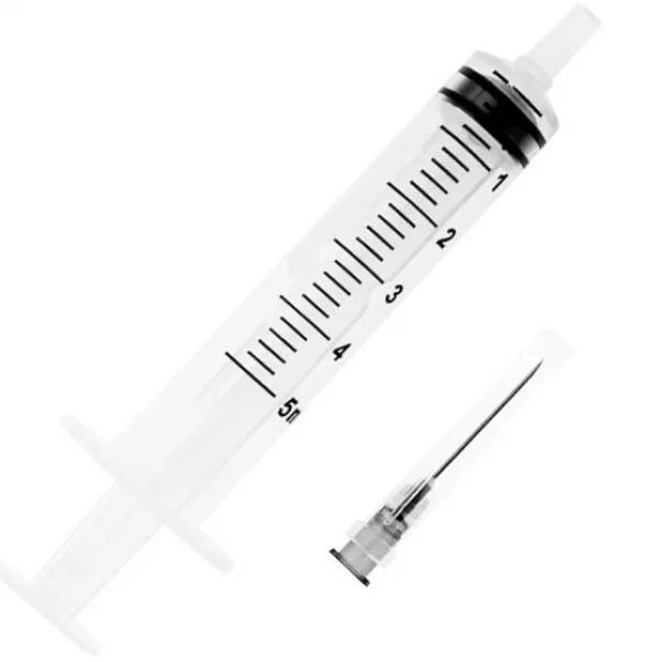 Seringa DescartÁVel 5ml Com Agulha Luer Slip - Sr