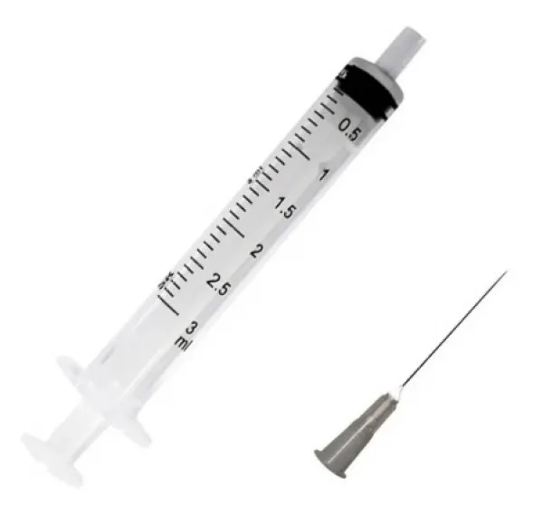 Seringa DescartÁVel 3ml Com Agulha Luer Slip - Sr