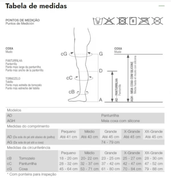 Meia De CompressÕEs Aes Agh 7/ 8 18mmhg Pequeno Branco PÉ Aberto EstÉRil - Venosan