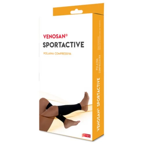 Meia De CompressÃO Sportactive 20 - 30mmhg X-Grande Preta - Venosan