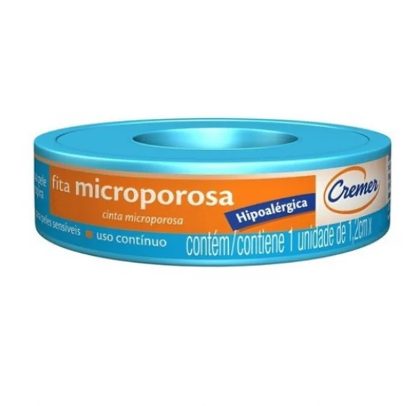 Fita Micropore Branca 1,2cmx4,5m - Cremer