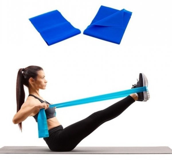 Faixa Elastica Superband Forte Azul - Supermedy