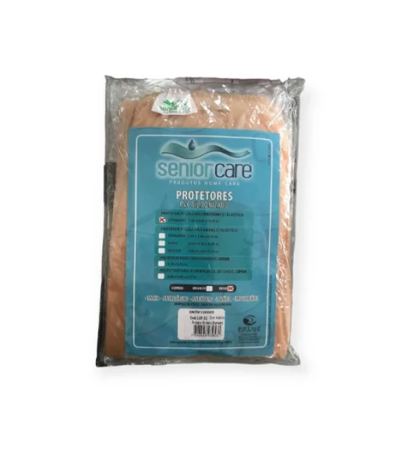 Protetor De ColchÃO Pvc Siliconado - Solteiro Com ElÁStico - Seniorcare
