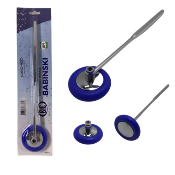 Martelo Reflexo Babinski Azul - Bic