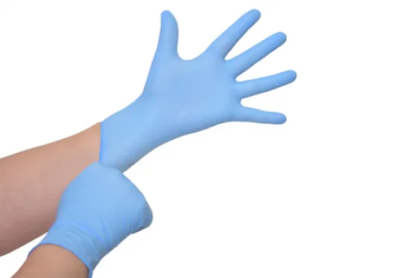 Luva Nitrilica G C/100 Azul S/Po