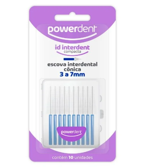 Escova Interd. Conica 3 A 7mm 1240 - Powerdent