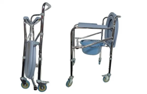 Cadeira Banho Dobravel C/Comadre - Supermedy