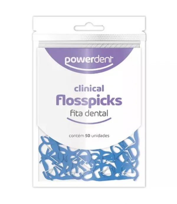 Fio Dental Hastes 75m Classic Floss Menta 2232 - Powerdent