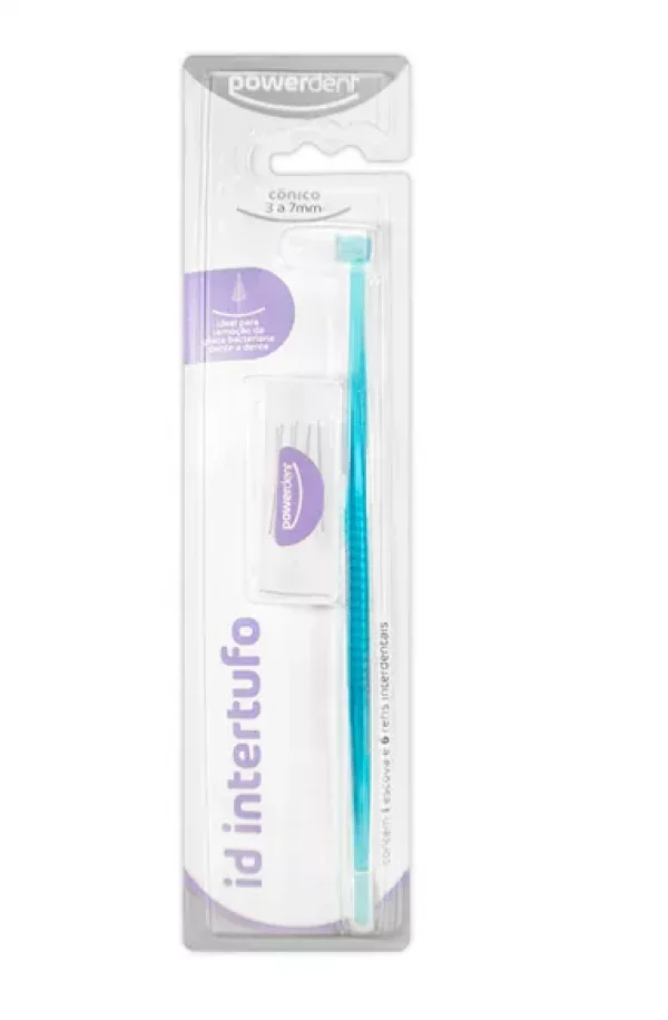 Escova Dental Intertufo Conica 3 A 7mm 1346 - Powerdent