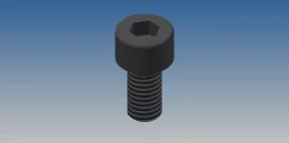 PARAFUSO ALLEN M5X10 - ZINCO PRETO - DIN 912                          