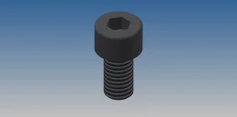 PARAFUSO ALLEN M8X15 - ZINCO PRETO - DIN 912                          