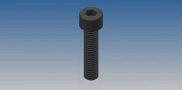 PARAFUSO ALLEN M8X35 - ZINCO PRETO - DIN 912                          