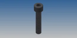 PARAFUSO ALLEN M8X40 - ZINCO PRETO - DIN 912                          