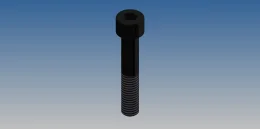 PARAFUSO ALLEN M8X45 - ZINCO PRETO - DIN 912                          