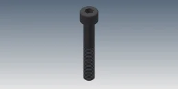 PARAFUSO ALLEN M8X50 - ZINCO PRETO - DIN 912                          