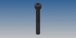 PARAFUSO ALLEN M8X60 - ZINCO PRETO - DIN 912                          