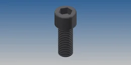 PARAFUSO ALLEN M12X30 - ZINCO PRETO - DIN 912                         