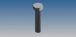 PARAFUSO SEX M8X40 GR 8.8 ZINC BR - DIN 933                           