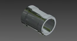 BUCHA DO EIXO PORTA BOBINA                                            