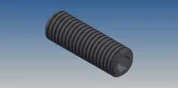 PARAFUSO ALLEN S/C M10X30 - ZINCO PRETO - DIN 913                     