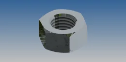 PORCA SEXTAVADA M16 X 2.0 - ZINC.BR. - DIN 934                        