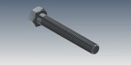 PARAFUSO SEX M5X35 GR 8.8 ZINC BR - DIN 933                           