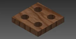 ISOLANTE DO SUPORTE 24X24X4                                           