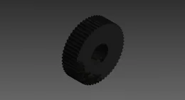 POLIA DO ROLO EMBORRACHADO INFERIOR (55 8M 30 - 41MM)                 