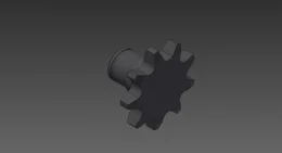 ENGRENAGEM ESTICADORA DO DESTACADOR (Z=09 - 1/2)                      