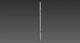 REGUA DAS AGULHAS MOD. 850 - 2 PISTAS                                 