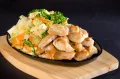 Teppan Yaki de Frango com Gohan Teppan Yaki de Frango com Gohan