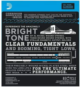 ENCORDOAMENTO CONTRA BAIXO 5C EXL170-5 045 DADDARIO