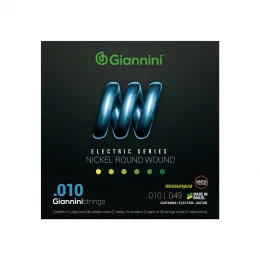 ENCORDOAMENTO GUITARRA HIBRIDA 0.10 GIANNINI