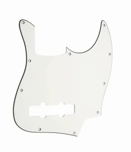 ESCUDO PARA CONTRA BAIXO PKJB WH BRANCO JASS BASS MUSIMAX