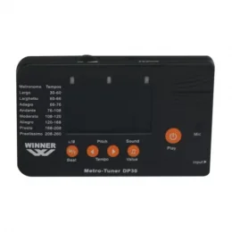Metrnomo Afinador 3x1 Horizontal Winner
