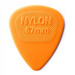 PALHETA NYLON 0,67MM LARANJA DUNLOP