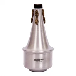 Surdina Trompete Straight Prata Strongbrass