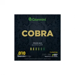Encordoamento Violao 12 Cordas Giannini