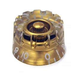 Knob Lesspaul Plastico Gold Santo Angelo - Cada