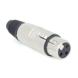 PLUG XLR FMEA CC001 PRATA DREAMER