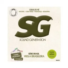 ENCORDOAMENTO PARA VIOLA TENSAO MEDIA CEBOLO R SG