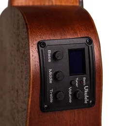 UKULELE SOPRANO 21S EQ SAPELE ELETRICO NATURAL MALIBU