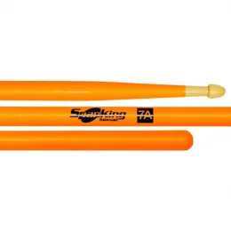 BAQUETA 7A PTA MAD. LARANJA LUMINOSA SPANKING