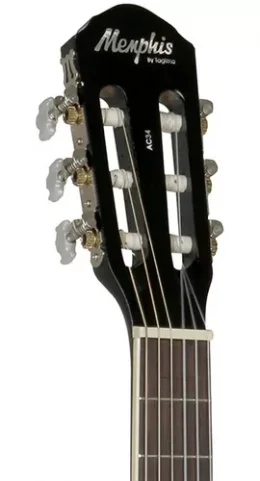 VIOLAO INFANTIL NYLON AC-34 PRETO MEMPHIS BY TAGIMA